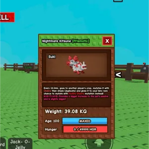 Nightmare Kitsune 39kg