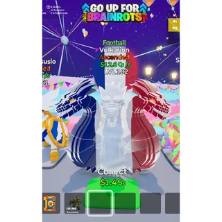 Go up for Brainrots Vulkarion Fb