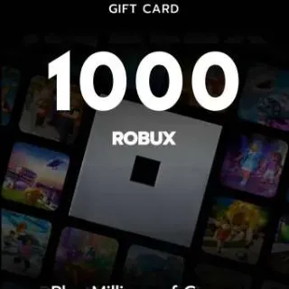 ROBLOX DIGITAL CARD (1000 ROBUX)