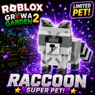 Raccoon Grow a Garden 2