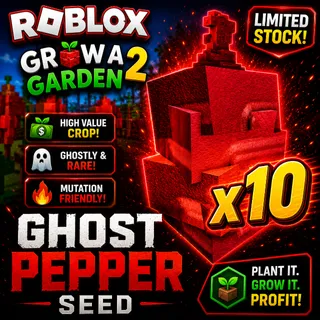 Ghost Pepper Seed X10