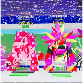 2x Gorgonzilla lovelyxcarnival