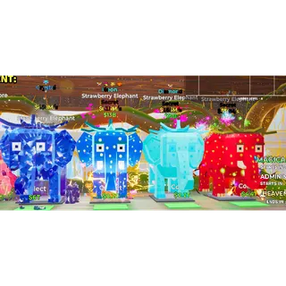 strawberry elephant bundle 4x