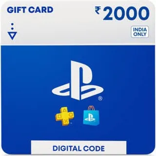 PlayStation Store ₹2,000 Gift Card – India 🇮🇳