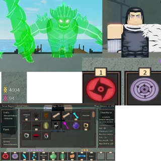 (Negotitable ) Bloodlines | Bloodline | Uchiha Shisui's Eternal Mangekyo + Sasuke's Rinnegan  | Uchiha Clan 1% 