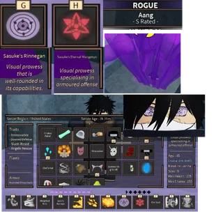  Bloodlines : EMS Shisui's : Shisui's Eternal Mangekyo : Uchiha Account ( More Details check Description )