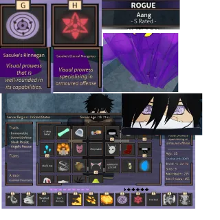 Bloodlines Account : Bloodline Account : Sasuke's Rinnegan + Sasuke's Eternal Mangekyo