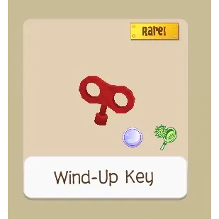 Red Wind Up Key Animal Jam