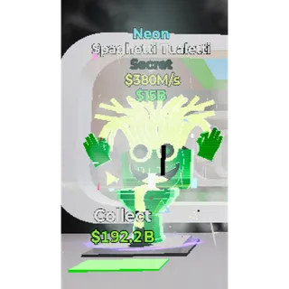 Fortnite Steal The Brainrot-Spaghetti Tualetti-Neon-380m/s