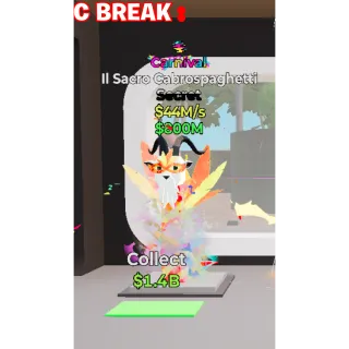 Brainrot FORTNITE-Il Sacro Cabrospaghetti-Carnaval-44m/s