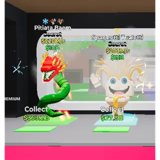 FORTNITE STEAL THE BRAINROT-Pitiata baem-Spaghetti toiletti