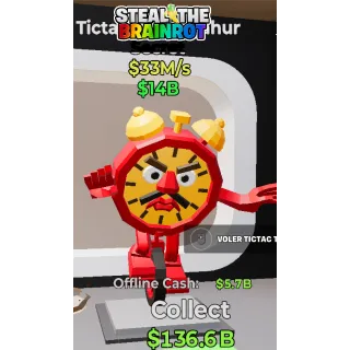 FORTNITE STEAL THE BRAINROT-Tic Tac Sahur-33m/s