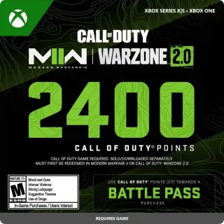 Call of Duty Points 2400 Xbox