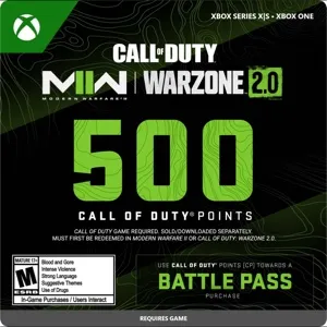 Call of Duty Points 500 Xbox