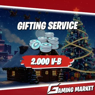 2000 VBucks  |  Gifting Service