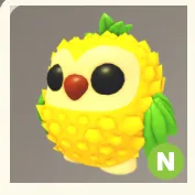 Neon Pineapple Owl