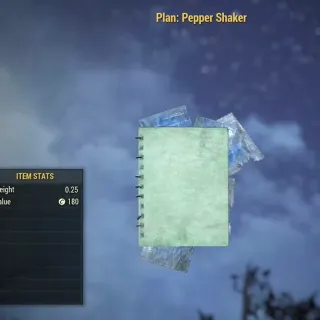 Pepper Shaker Plan