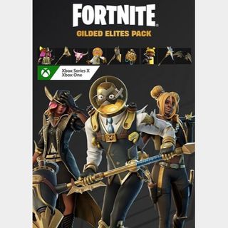 Fortnite - Gilded Elites Pack DLC AR XBOX One / Xbox Series X