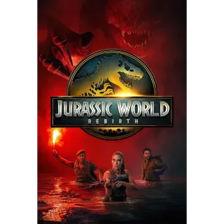 Jurassic World: Rebirth 4K/UHD VUDU or 4K/UHD iTunes via MA