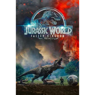 Jurassic World: Fallen Kingdom | HDX | VUDU or HD iTunes via MA