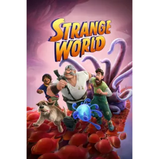 Strange World HDX VUDU or HD iTunes via MA