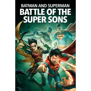 Batman and Superman: Battle of the Super Sons | HDX | VUDU or HD iTunes via MA