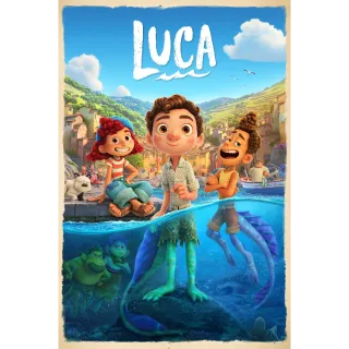 Luca | 4K/UHD | VUDU or 4K/UHD iTunes via MA