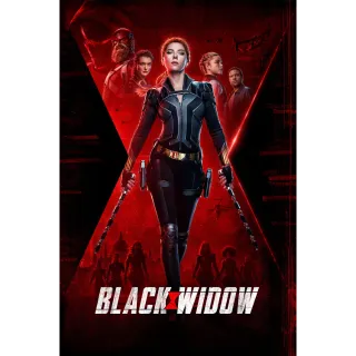 Black Widow | HDX | VUDU or HD iTunes via MA