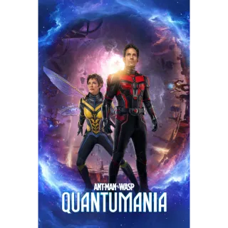 Ant-Man and the Wasp: Quantumania HDX VUDU or HD iTunes via MA