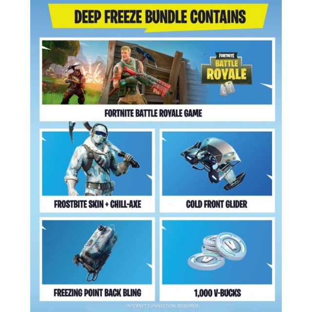 Fortnite Deep Freeze Bundle Nintendo Switch