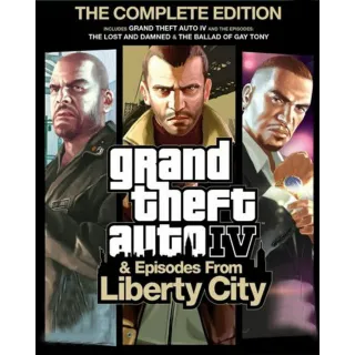Grand Theft Auto iv complete edition 