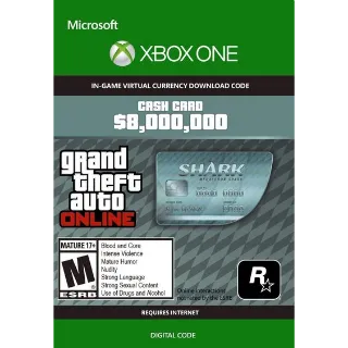 GTA V Megalodon Xbox Key/Code