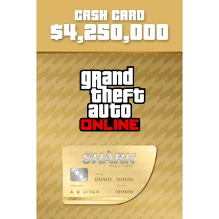 Gta v 5 Whale Shark Cash Card Xbox