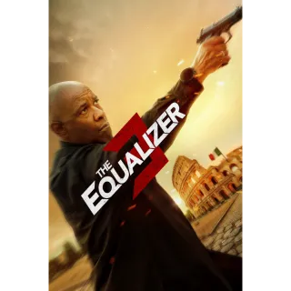 The Equalizer 3 4K/UHD VUDU OR 4K/UHD ITUNES VIA MA