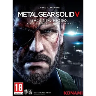 Metal Gear Solid V 5: Ground Zeroes Steam Key/Code Global