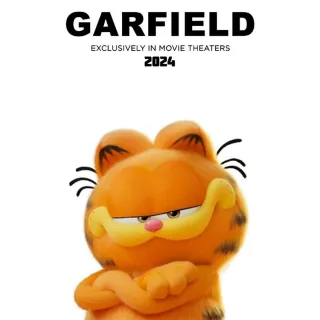 Garfield 2024 HDX VUDU OR HD ITUNES VIA MA