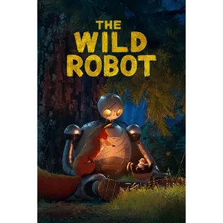 The Wild Robot HDX VUDU OR HD ITUNES VIA MA