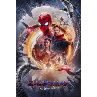Spider-Man: No Way Home | HDX | VUDU or HD iTunes via MA