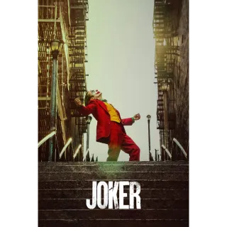 Joker | HDX | VUDU or HD iTunes via MA