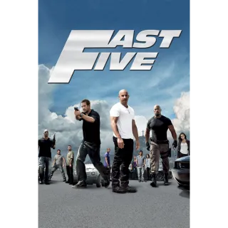 Fast Five Extended Edition | HDX VUDU or HD iTunes via MA