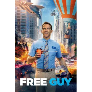 Free Guy | 4K/UHD | VUDU or 4K/UHD iTunes via MA