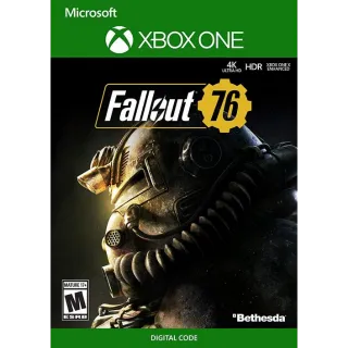 Fallout 76 Xbox One / Xbox X 𝟰𝗞 𝗛𝗗𝗥 Key/Code Global