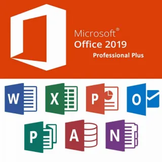 Microsoft Office 2019 Professional Plus Full Version Lifetime ONLINE ACTIVATION Key/Code 32/64 Bit Global