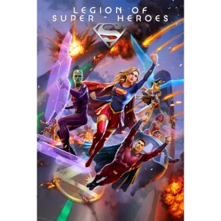 Legion of Super-Heroes HDX VUDU or HD iTunes via MA