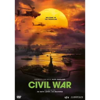 Civil War 4K VUDU