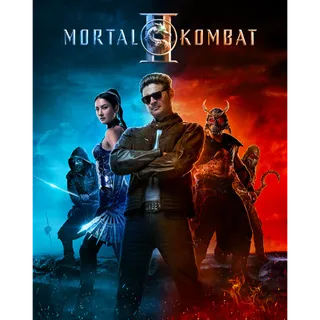 Mortal Kombat II HDX VUDU or HD iTunes via MA