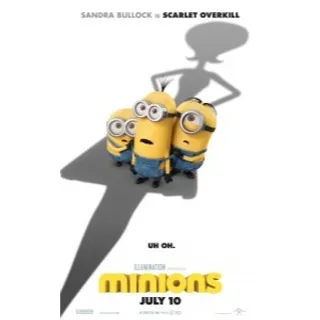 Minions HDX VUDU or iTunes via MA