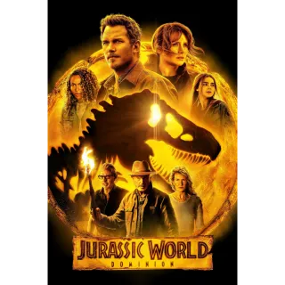 Jurassic World Dominion | 4K/UHD | VUDU or 4K/UHD iTunes via MA