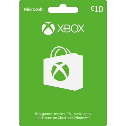 Xbox Gift Card 10 Euro Keycode Europe Only - roblox gift card europe
