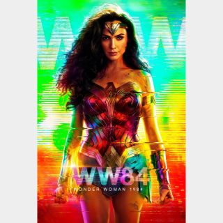 INSTANT DELIVERY Wonder Woman 1984 | HDX | VUDU or HD iTunes via MA